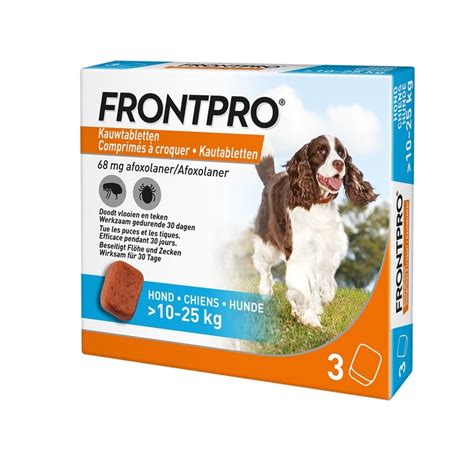 Frontpro Comprimés anti puces et anti tiques pour chien Boehringer