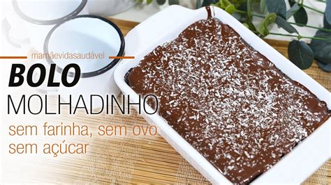 BOLO MOLHADINHO DE AVEIA CHOCOLATE O melhor que já comi Sem