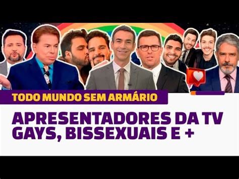 Apresentadores Da Tv Gays Bissexuais Heteros E Algo Mais E Sairam