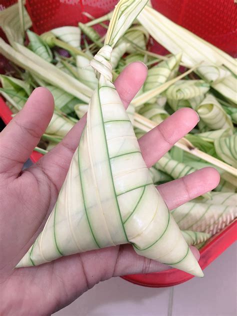 Ketupat Palas Jantan Cara Buat Ketupat Palas Paling Mudah Faham