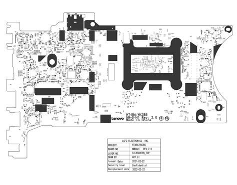 LENOVO THINKPAD X13 GEN2 LCFC NM D441 REV2 0 BOARDVIEW For 4 42 In