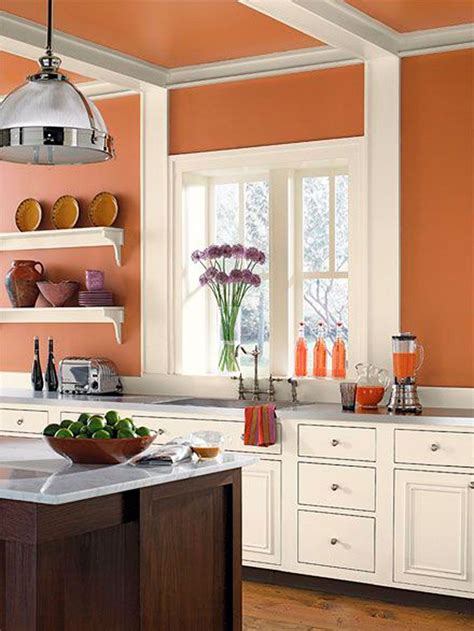 Naranja Micasarevista Orange Kitchen Walls Paint For Kitchen Walls