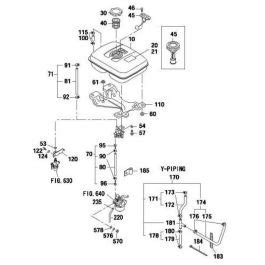 Fuel Lubricant Group Assembly For Robin Subaru EY23 Engine L S