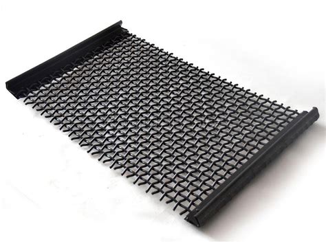 Mn Crimped Wire Mesh For Mining Screens With High Wear Resistance