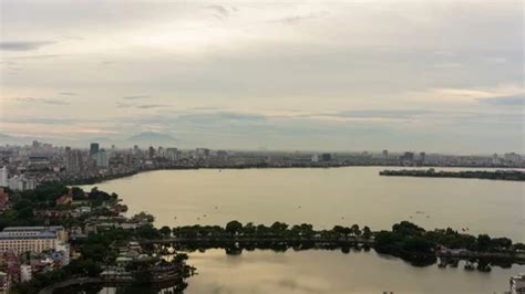 4K Time Lapse Hanoi Skyline Cityscape B Stock Video Pond5