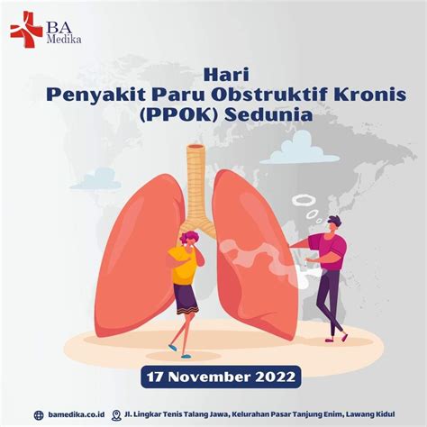Hari Penyakit Paru Obstruktif Kronis Ppok Sedunia Atmago