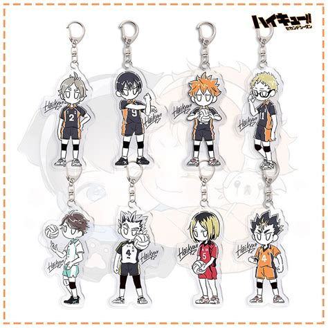 Haikyuu Signature Series Anime Keychain Women Shoyo Hinata Tobio