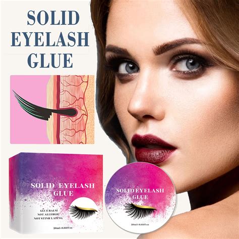 Eyelash Solid Glue Unscented Clean Cause Exfoliating Face Pads Roller