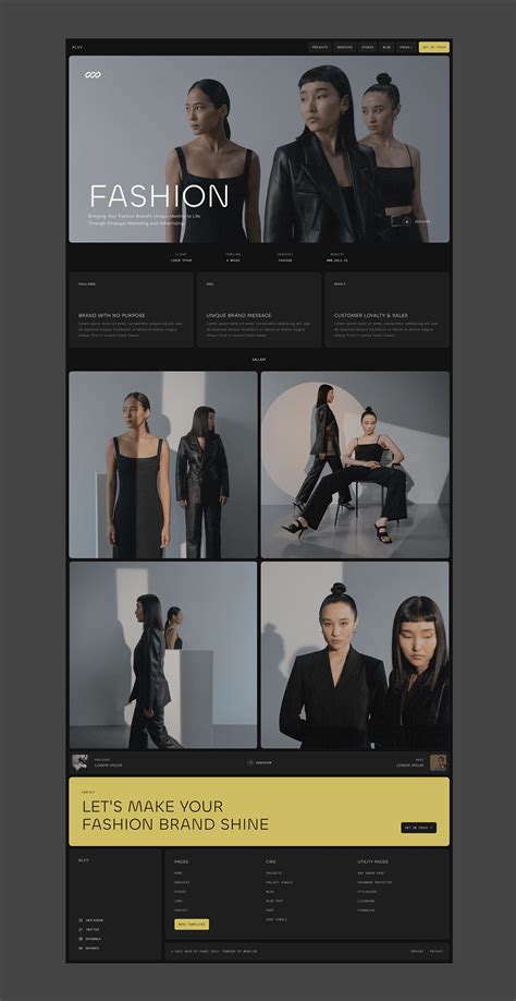 Alvy Agency Portfolio Webflow Template On Behance