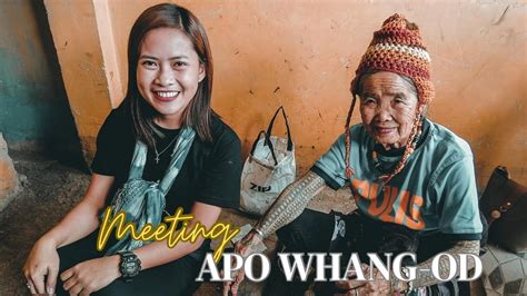 Meeting Apo Whang Od The Last Kalinga Tattoo Artist Tattoo Session