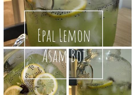 Resipi Epal Lemon Asam Boi Oleh Meor Sr Cookpad