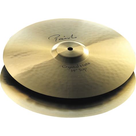 Paiste Signature Crystal Hi Hat Cymbals Musicians Friend