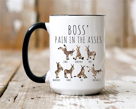 Funny Boss Gift Personalized Gifts for Boss, Fun Boss Mug for Women ...