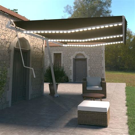 Maison Exclusive Tenda Automatica Con Sensore Vento E LED 600x350 Cm