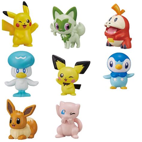 駿河屋 全8種セット 「びっくらたまご ポケットモンスター フィギュアコレクション2023ver」（生活雑貨）