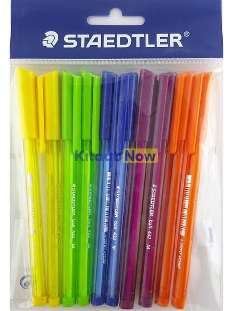 Staedtler Ball Point Pen Pack Of Kitaabnow