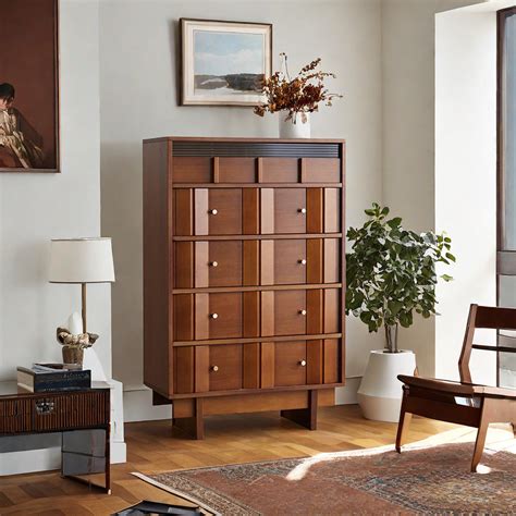 Atta Avenue Simple And Exquisite Fashion Accent Cabinet Solid Wood