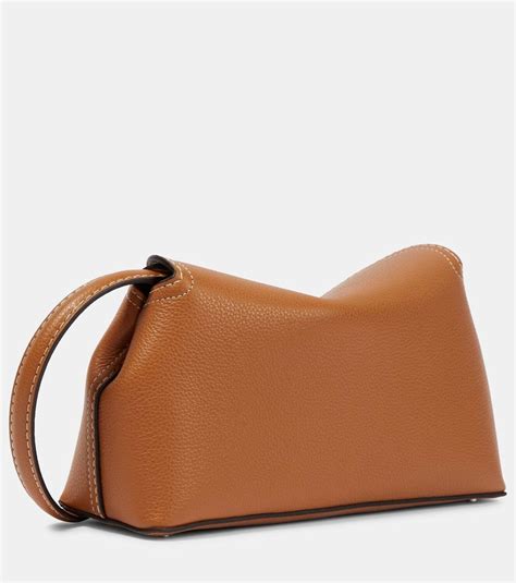 Toteme T Lock Small Leather Clutch Toteme