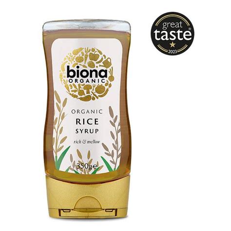 Organic Organic Organic Brown Rice Syrup in 350g from Biona