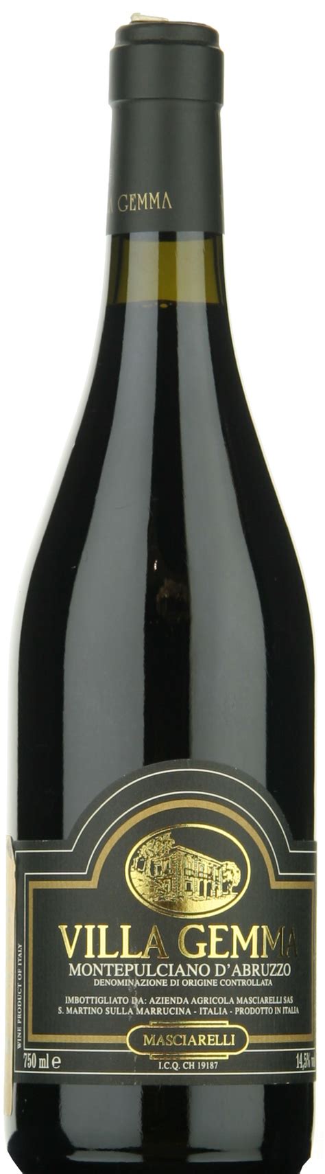 Masciarelli Villa Gemma Montepulciano D Abruzzo Riserva DOC 2012 Vyno