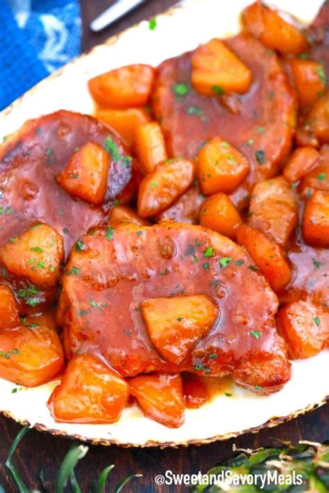 Pineapple Pork Chops One Pan [video] Sweet And Savory Meals