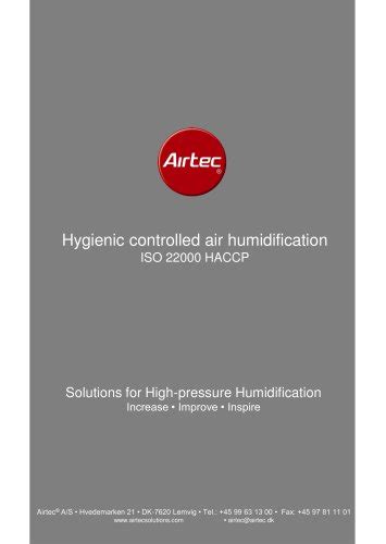 All Airtec A S Catalogs And Technical Brochures