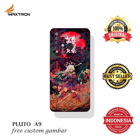 Jual Garskin Sticker Handphone Maxtron Pluto A Custom Shopee Indonesia