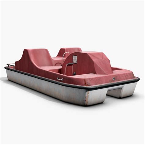 ds max pedal boat