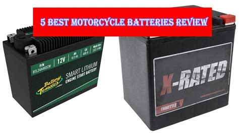 Top 5 Best Motorcycle Batteries Review You Can Try Youtube