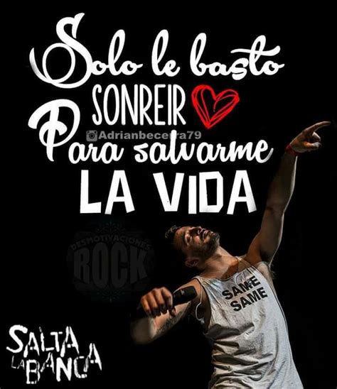 Pin De Yannina En Frases De Rock Frases De Rock Las Pastillas Del