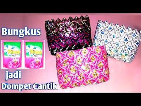 Cara Membuat Tas Dompet Bungkus Deterjen Zig Zag Part 2 YouTube