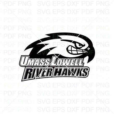 Umass Lowell River Hawks Svg Dxf Eps Pdf Png Cricut Cutting | Etsy