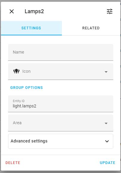 Update Laps Group Helper Configuration Home Assistant Community