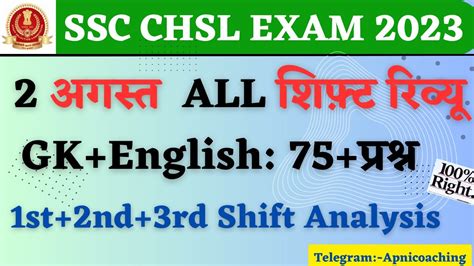 Ssc Chsl Analysis Ssc Chsl August All Shift Analysis Ssc Chsl