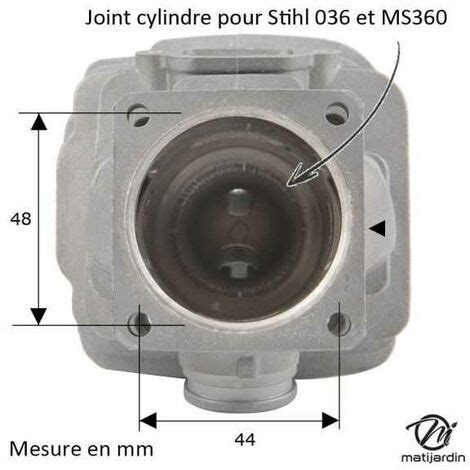 Cylindre Piston Pour Tronconneuse Stihl Ms Diam Mm