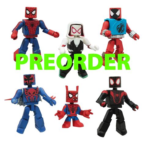 Marvel Minimates Spider-Man Spiderverse Deluxe Box Set Series 85 – Luke ...