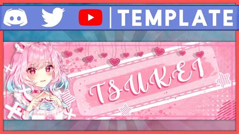 Cute Aesthetic Banner Template | [FREE] Download in Desc. - YouTube