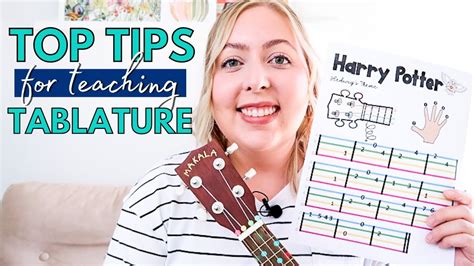 Top Tips For Teaching Tablature For Ukulele Youtube