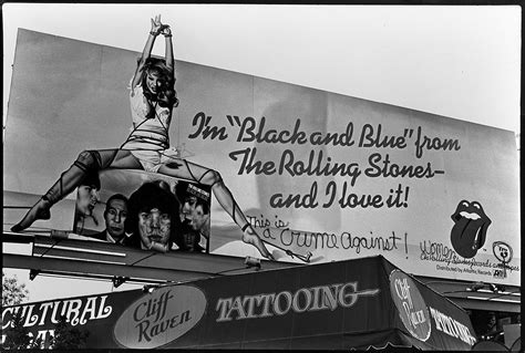 Rolling Stones Black And Blue Billboard Robert Landau Photography