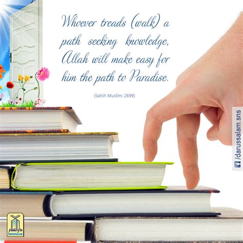 Sahih Muslim 2699 Whoever Treads Walks A Path Seeking Knowledge