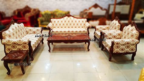 Modern Teak Wood Sofa Set Designs Pictures With Diamonds Infoupdate Org