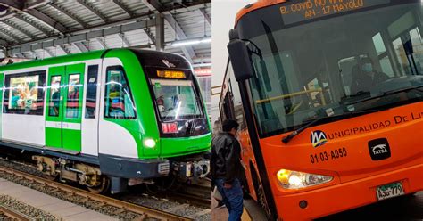 Feriado 29 de junio Cuál es el horario del Metropolitano Línea 1 del