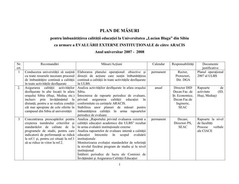 PDF PLAN DE MĂSURI calitate ulbsibiu rocalitate ulbsibiu ro