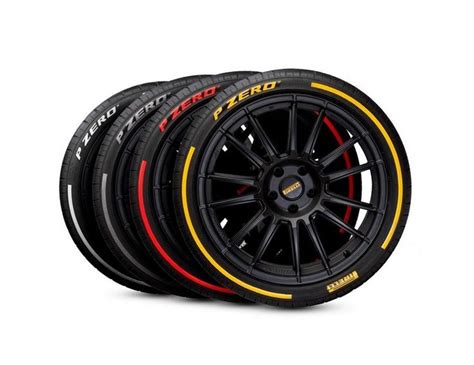 Pirelli P Zero Tires Deliver Colorful Custom Style App Driven