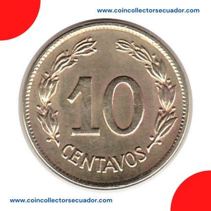 Moneda De 10 Centavos De 1942 Laurel Coin Collectors Ecuado