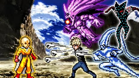 Cliff Saitama OP VS Monster Garou OP Platinum Sperm OP Boros V2 OP