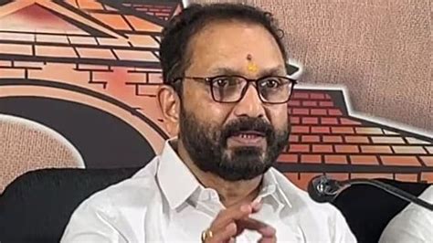 K Surendran Offers To Resign As Bjp State President Following Electoral