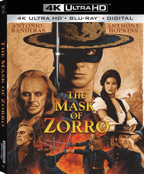 The Mask Of Zorro 4K Blu Ray