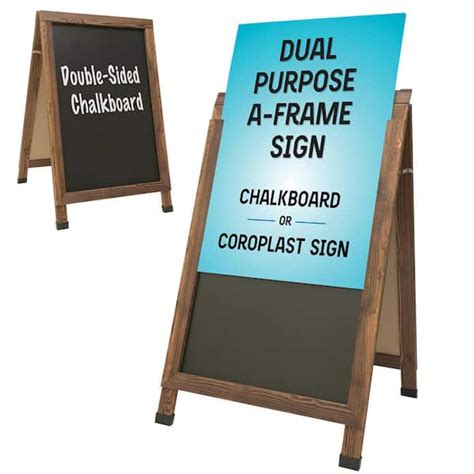 Excello Global Products Excello In X In A Frame Chalkboard Sign