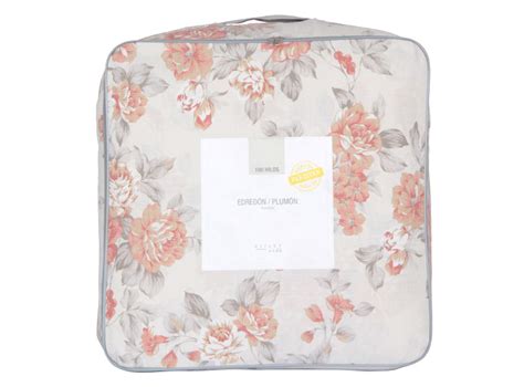 Ripley Plumon Ripley Home Percale Rosas Taupe Pl